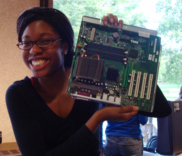 CSC103 Chika And Motherboard.jpg