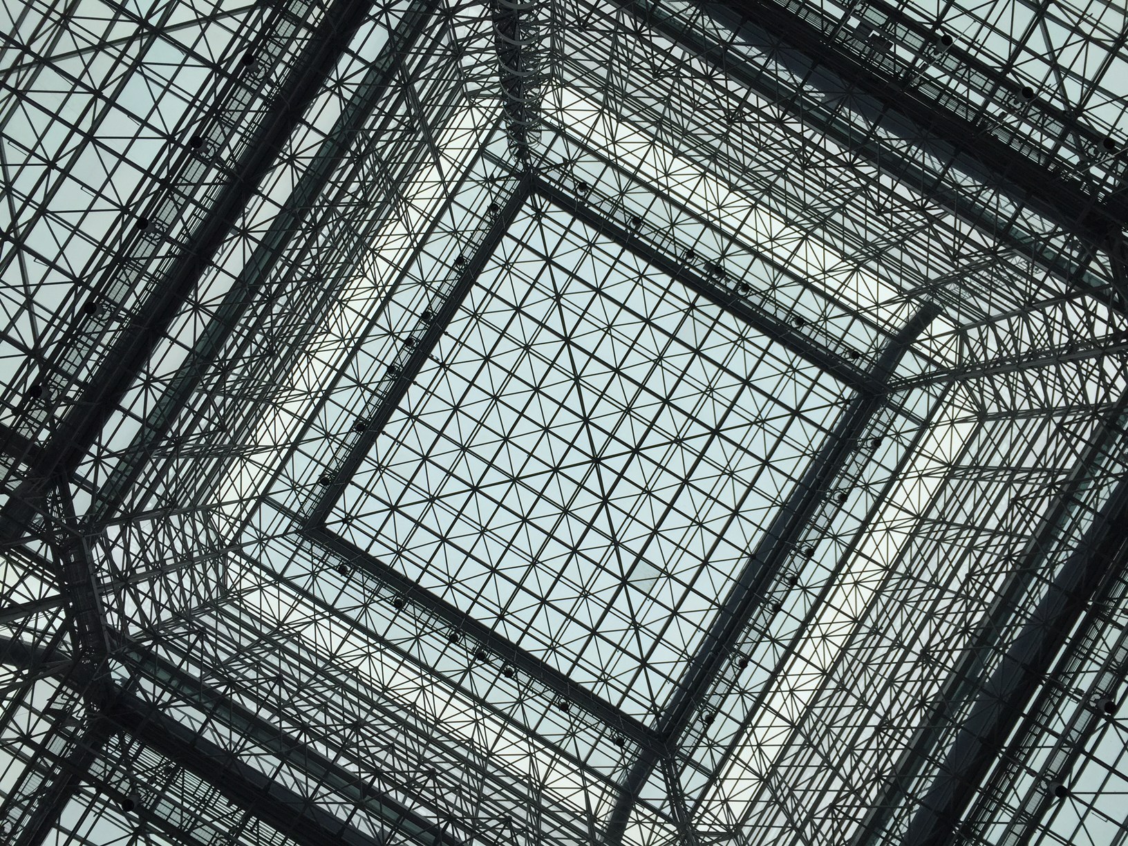 Glass ceiling at the Javits Convention Center